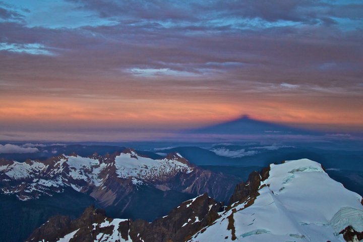 photo from the top of Mt. Baker by Josh Scholten