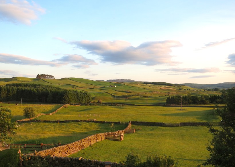 Evening in the Scottish Lowlands 