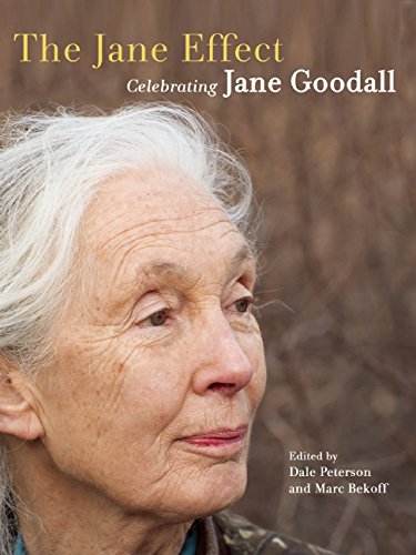 Cover of "The Jane Effect -- Celebrating Jane Goodall" edited by Dale Peterson and Marc Bekoff